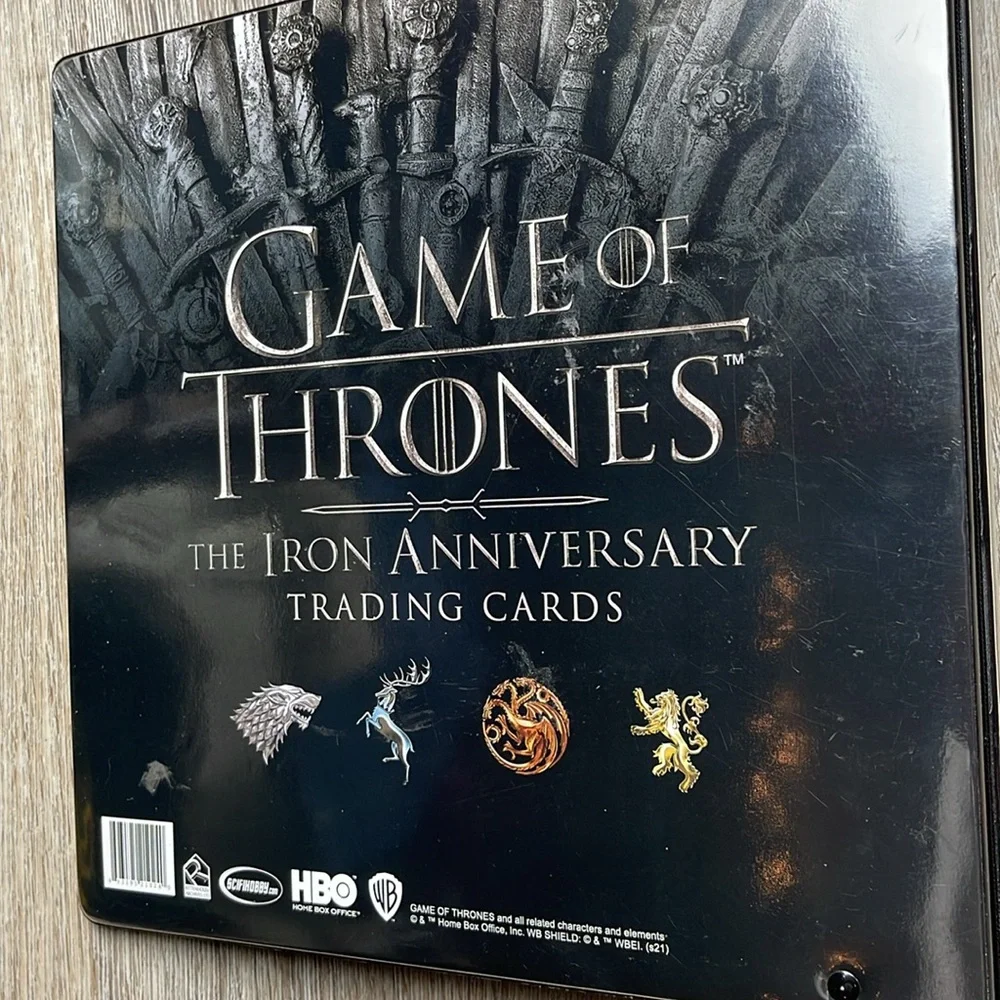 Game of Thrones Iron Anniversary Trading Cards/Multipurpose Binder